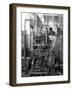 Monotype Casting Machine at a Printing Company, Mexborough, South Yorkshire, 1959-Michael Walters-Framed Photographic Print