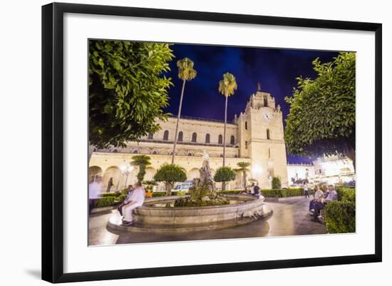 Monreale Cathedral at Night-Matthew Williams-Ellis-Framed Photographic Print