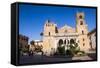 Monreale Cathedral (Duomo Di Monreale) at Monreale, Near Palermo, Sicily, Italy, Europe-Matthew Williams-Ellis-Framed Stretched Canvas