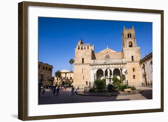 Monreale Cathedral (Duomo Di Monreale) at Monreale, Near Palermo, Sicily, Italy, Europe-Matthew Williams-Ellis-Framed Photographic Print