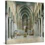 Monreale (Sicily), the Duomo, the Central Nave-Leon, Levy et Fils-Stretched Canvas