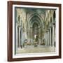 Monreale (Sicily), the Duomo, the Central Nave-Leon, Levy et Fils-Framed Photographic Print