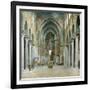 Monreale (Sicily), the Duomo, the Central Nave-Leon, Levy et Fils-Framed Photographic Print