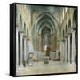 Monreale (Sicily), the Duomo, the Central Nave-Leon, Levy et Fils-Framed Stretched Canvas