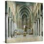 Monreale (Sicily), the Duomo, the Central Nave-Leon, Levy et Fils-Stretched Canvas