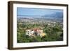 Monreale view from Monreale Cathedral, Monreale, Sicily, Italy, Europe-Marco Simoni-Framed Premium Photographic Print