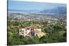Monreale view from Monreale Cathedral, Monreale, Sicily, Italy, Europe-Marco Simoni-Stretched Canvas