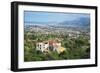 Monreale view from Monreale Cathedral, Monreale, Sicily, Italy, Europe-Marco Simoni-Framed Photographic Print