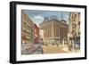 Monroe Avenue, Grand Rapids, Michigan-null-Framed Art Print