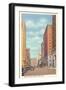 Monroe Avenue, Grand Rapids, Michigan-null-Framed Art Print