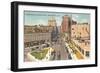 Monroe Avenue, Grand Rapids, Michigan-null-Framed Art Print