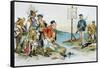 Monroe Doctrine,1896-Victor Gillam-Framed Stretched Canvas