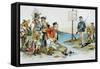 Monroe Doctrine,1896-Victor Gillam-Framed Stretched Canvas