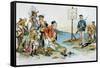 Monroe Doctrine,1896-Victor Gillam-Framed Stretched Canvas