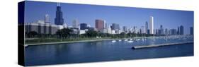 Monroe Harbor, Chicago, Illinois, USA-null-Stretched Canvas