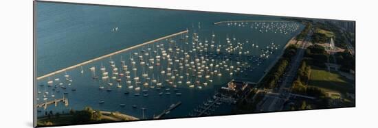 Monroe Harbor Chicago-Steve Gadomski-Mounted Photographic Print