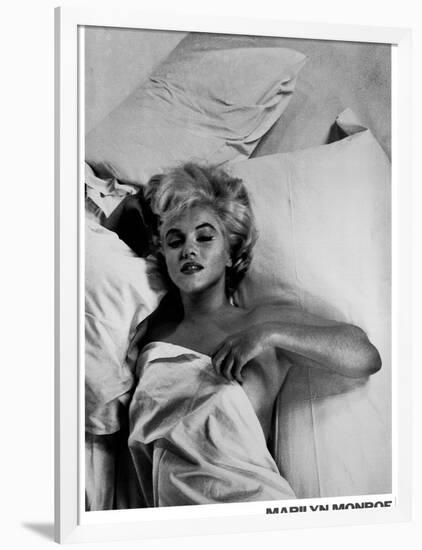 Monroe, Marilyn, 9999-null-Framed Art Print