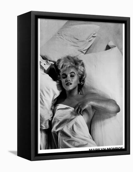 Monroe, Marilyn, 9999-null-Framed Stretched Canvas