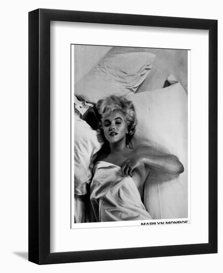 Monroe, Marilyn, 9999-null-Framed Premium Giclee Print