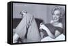 Monroe, Marilyn, 9999-null-Framed Stretched Canvas