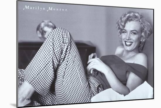 Monroe, Marilyn, 9999-null-Mounted Art Print