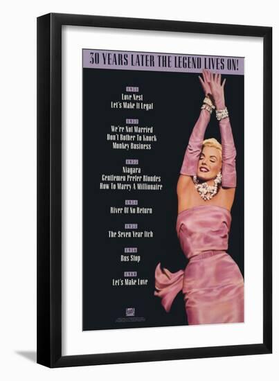 Monroe, Marilyn, 9999-null-Framed Art Print