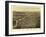 Monroe, Michigan - Panoramic Map-Lantern Press-Framed Art Print