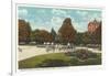 Monroe Park, Richmond, Virginia-null-Framed Art Print