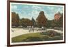 Monroe Park, Richmond, Virginia-null-Framed Art Print