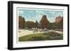 Monroe Park, Richmond, Virginia-null-Framed Art Print