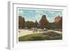 Monroe Park, Richmond, Virginia-null-Framed Art Print