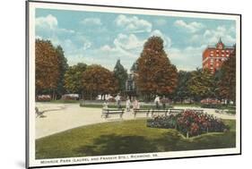 Monroe Park, Richmond, Virginia-null-Mounted Art Print