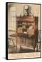 Monroe's Desk, Fredericksburg, Virginia-null-Framed Stretched Canvas