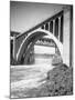 Monroe Street Bridge, Spokane River, Spokane, 1916-null-Mounted Giclee Print