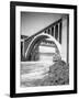 Monroe Street Bridge, Spokane River, Spokane, 1916-null-Framed Giclee Print