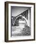 Monroe Street Bridge, Spokane River, Spokane, 1916-null-Framed Giclee Print