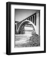 Monroe Street Bridge, Spokane River, Spokane, 1916-null-Framed Giclee Print