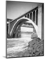 Monroe Street Bridge, Spokane River, Spokane, 1916-null-Mounted Giclee Print