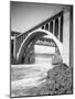 Monroe Street Bridge, Spokane River, Spokane, 1916-null-Mounted Giclee Print