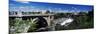 Monroe Street Bridge with City in the Background, Spokane, Washington State, USA-null-Mounted Photographic Print