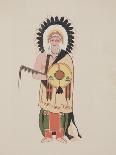 Osage, C.1934 (Watercolor)-Monroe Tsatoke-Laminated Giclee Print