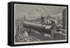 Mons Meg, Edinburgh Castle-null-Framed Stretched Canvas