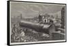 Mons Meg, Edinburgh Castle-null-Framed Stretched Canvas