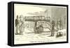 "Mons Meg," the Big Gun at the Castle-English School-Framed Stretched Canvas