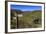 Monsal Head Viaduct and Footpath Sign in Spring, Peak District National Park, Derbyshire, England-Eleanor Scriven-Framed Photographic Print