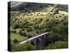 Monsal Head Viaduct, White Peak, Peak District National Park, Derbyshire, England, UK-White Gary-Stretched Canvas