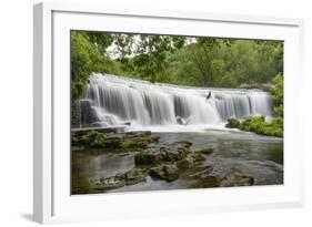 Monsal Weir in Monsal Head Valley, Peak District National Park, Derbyshire, England, United Kingdom-Chris Hepburn-Framed Photographic Print