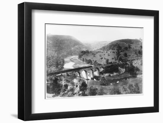 Monsale Dale Viaduct Derbyshire-null-Framed Photographic Print