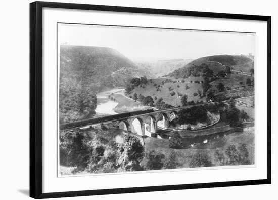 Monsale Dale Viaduct Derbyshire-null-Framed Photographic Print