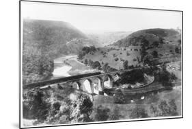 Monsale Dale Viaduct Derbyshire-null-Mounted Photographic Print